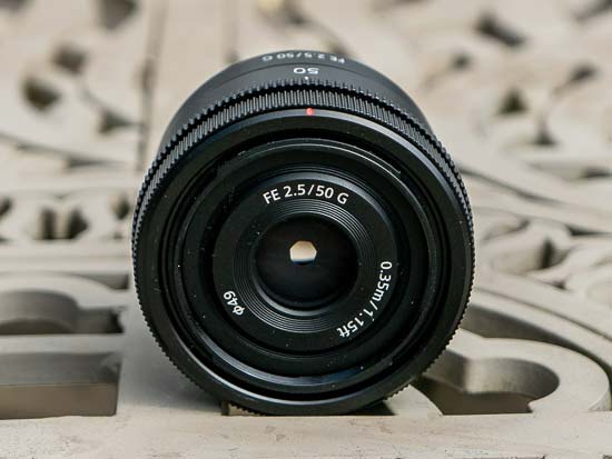 Ống kính Sony FE 50mm f/2.5 G Lens chính hãng