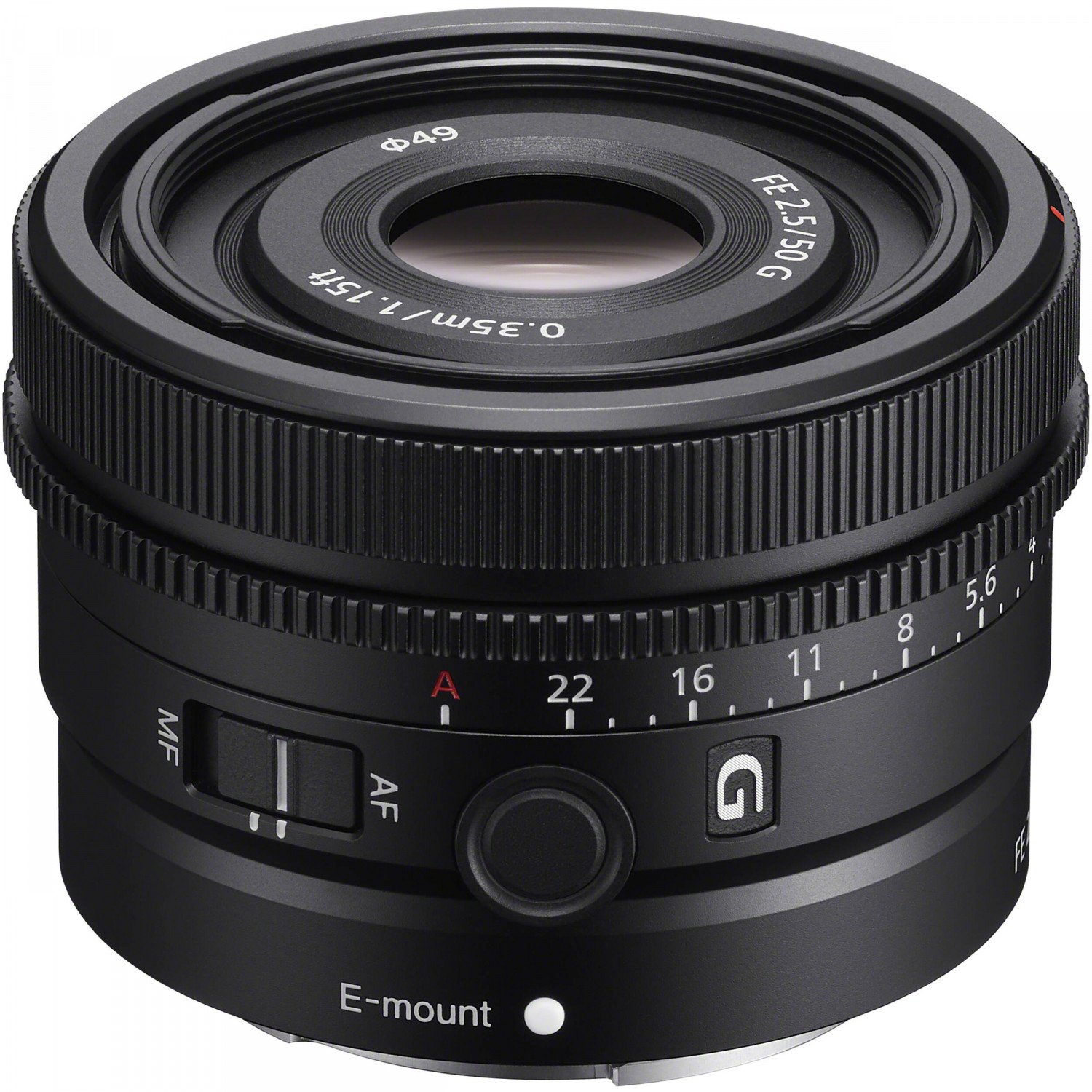 Ống kính Sony FE 50mm f/2.5 G Lens chính hãng