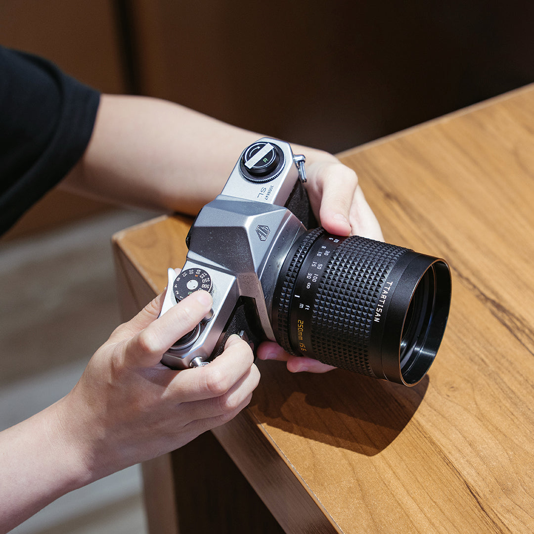 Donut bokeh Ống kính TTArtisan 250mm F5.6 Reflex M42 mount | Chính hãng