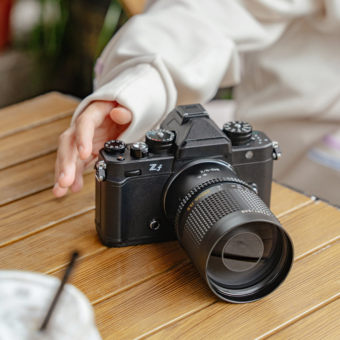 Chi tiết thân máy Ống kính TTArtisan 250mm F5.6 Reflex M42 mount | Chính hãng