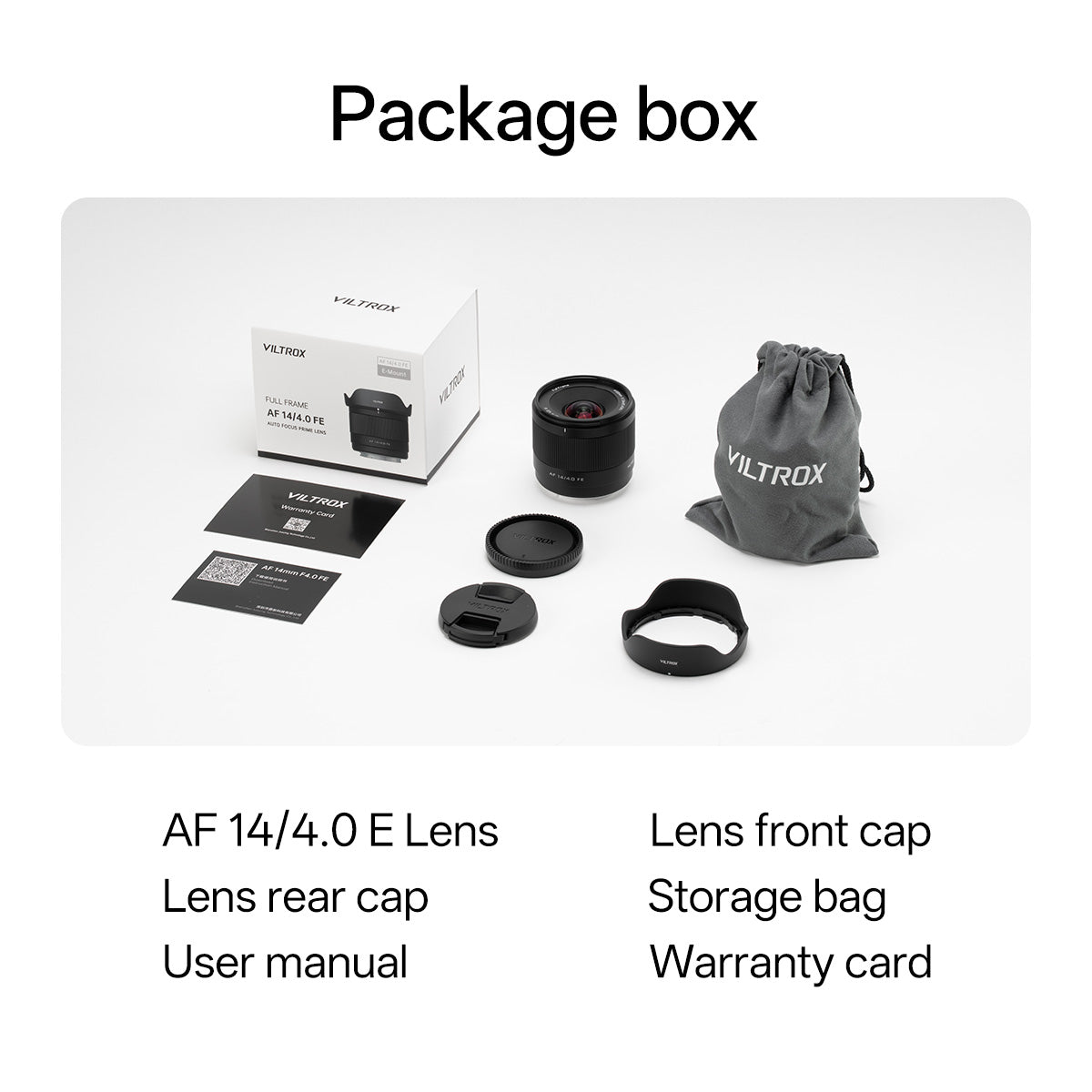 Ống kính Viltrox AF 14mm f/4.0 Full Frame | Chính hãng
