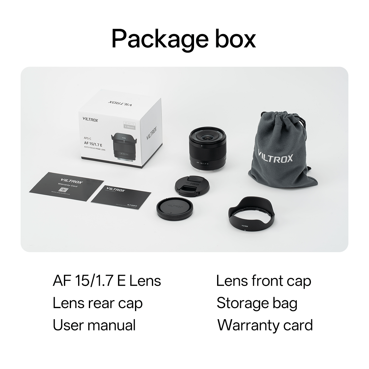 Ống kính Viltrox AF 15mm f/1.7 AIR Sony E-mount / Fujifilm X-mount / Nikon Z-mount | Chính hãng