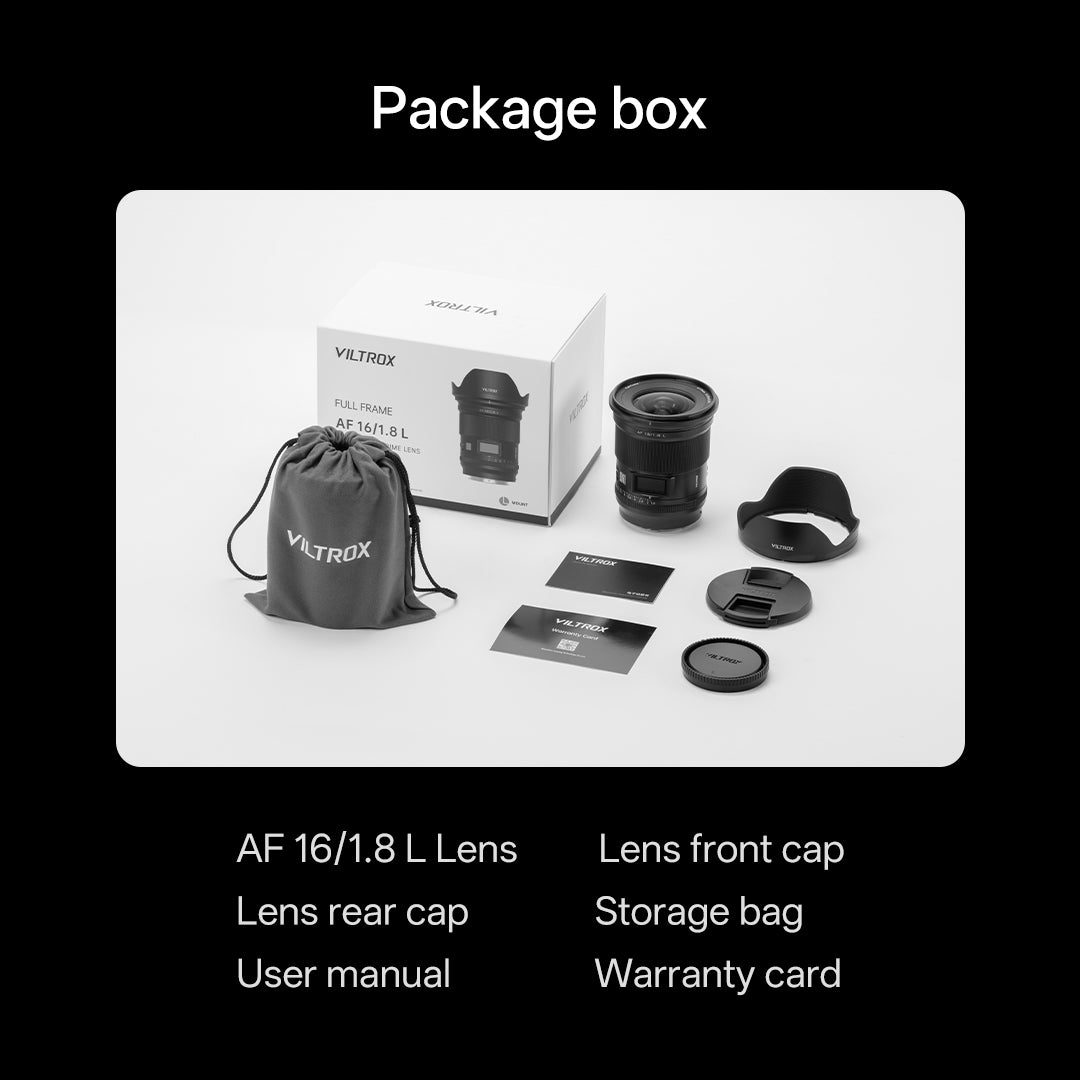 Ống kính Viltrox AF 16mm f/1.8 L-mount / DL-mount (DJI) | Chính hãng