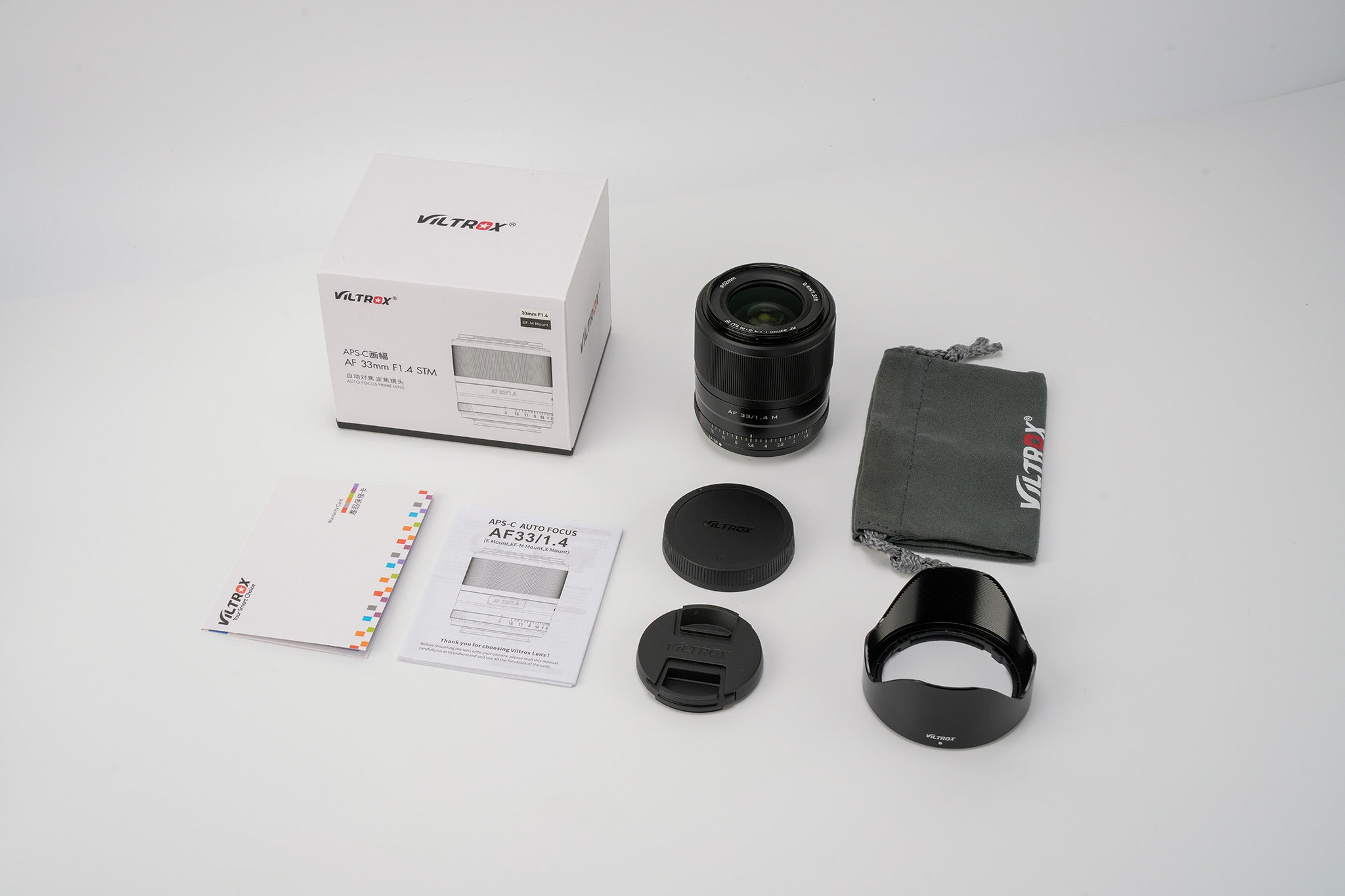 Ống kính Viltrox AF 33mm f/1.4 Canon EF-M | Chính hãng