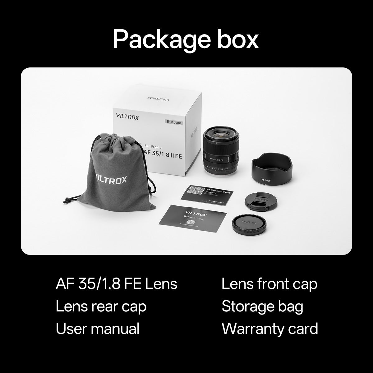 Ống kính Viltrox AF 35mm f/1.8 Sony E-mount | Chính hãng