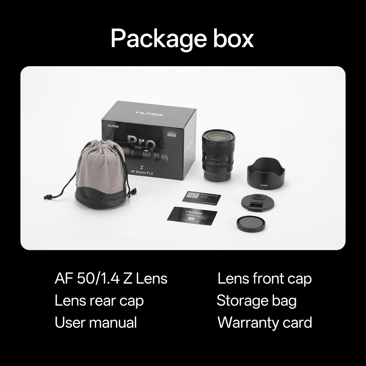 Ống kính Viltrox AF 50mm f/1.4 PRO Nikon Z-mount | Chính hãng