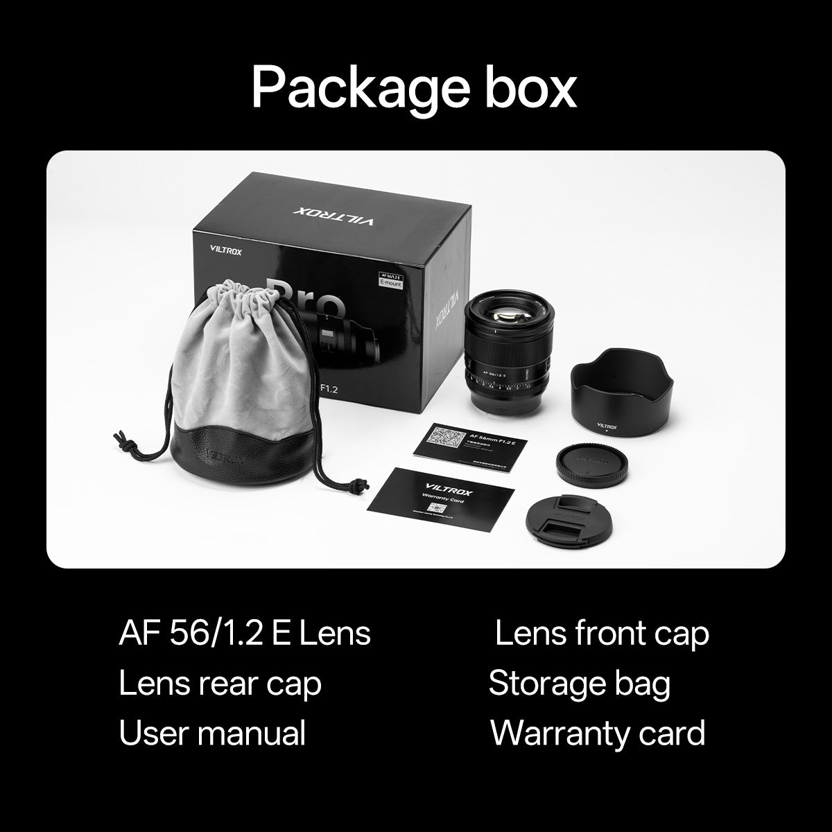 Ống kính Viltrox AF 56mm f/1.2 PRO Sony E-mount / Fujifilm X-mount / Nikon Z-mount | Chính hãng