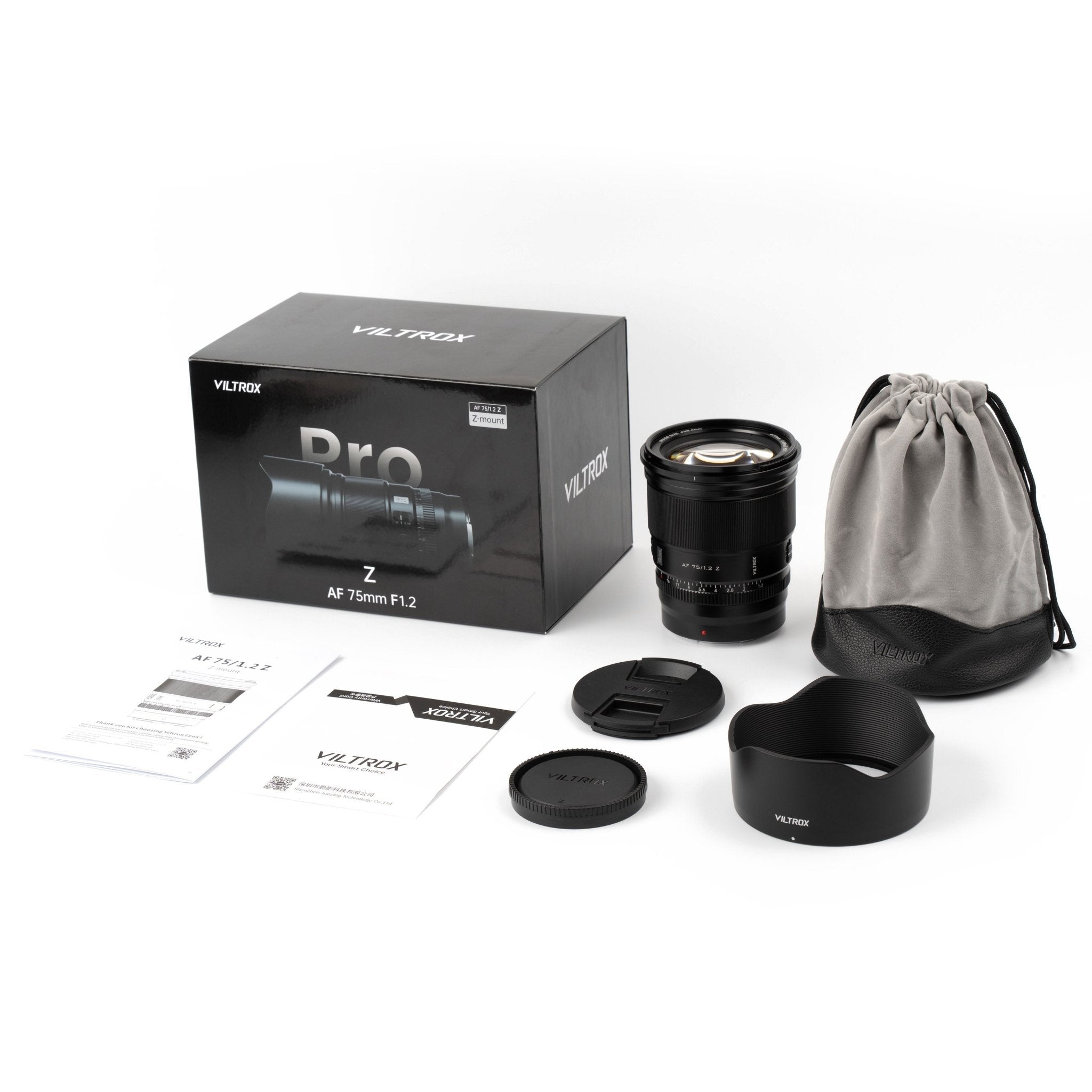 Ống kính Viltrox AF 75mm f/1.2 PRO Nikon Z-mount | Chính hãng