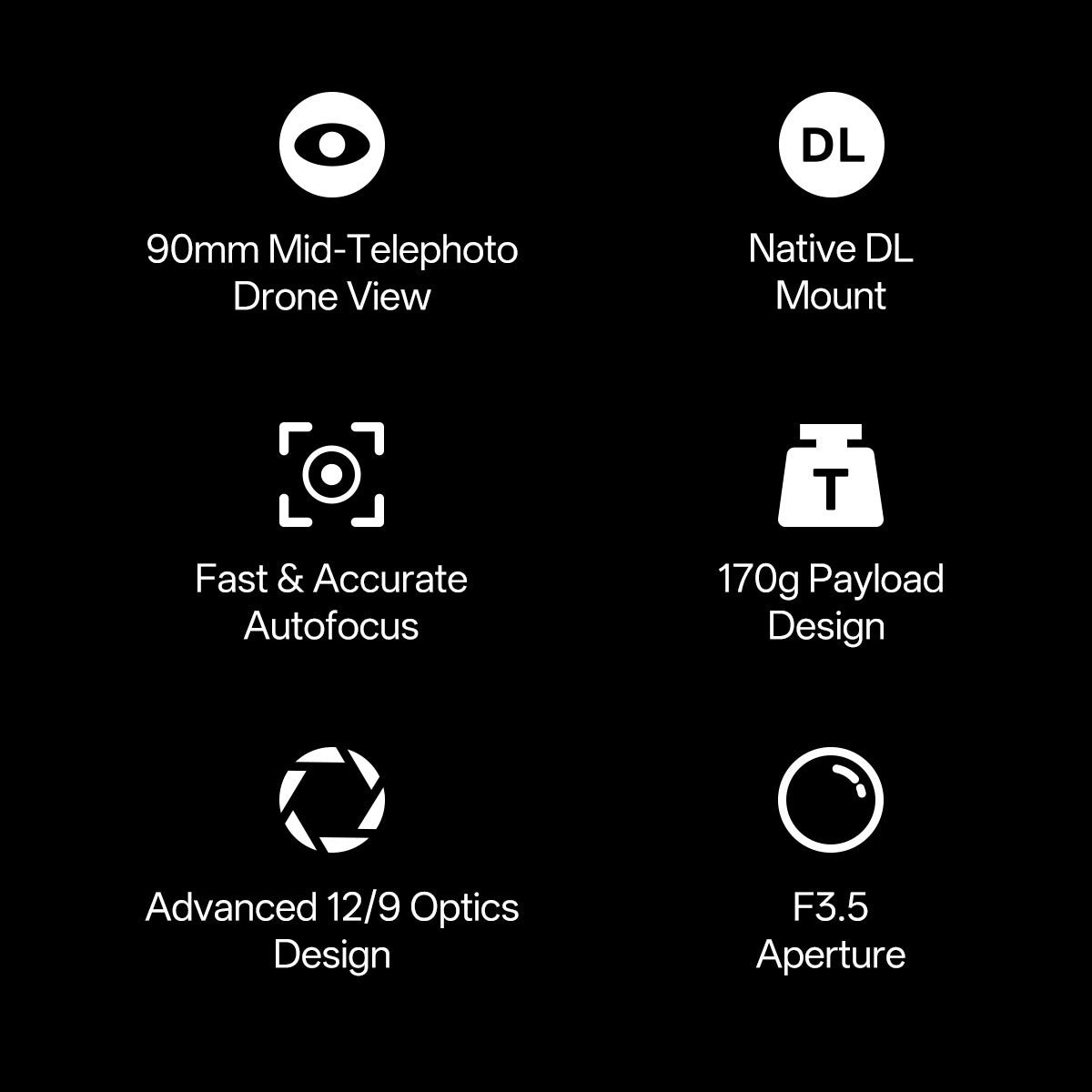 Ống kính Viltrox AF 90mm f/3.5 DL-mount (DJI) | Chính hãng