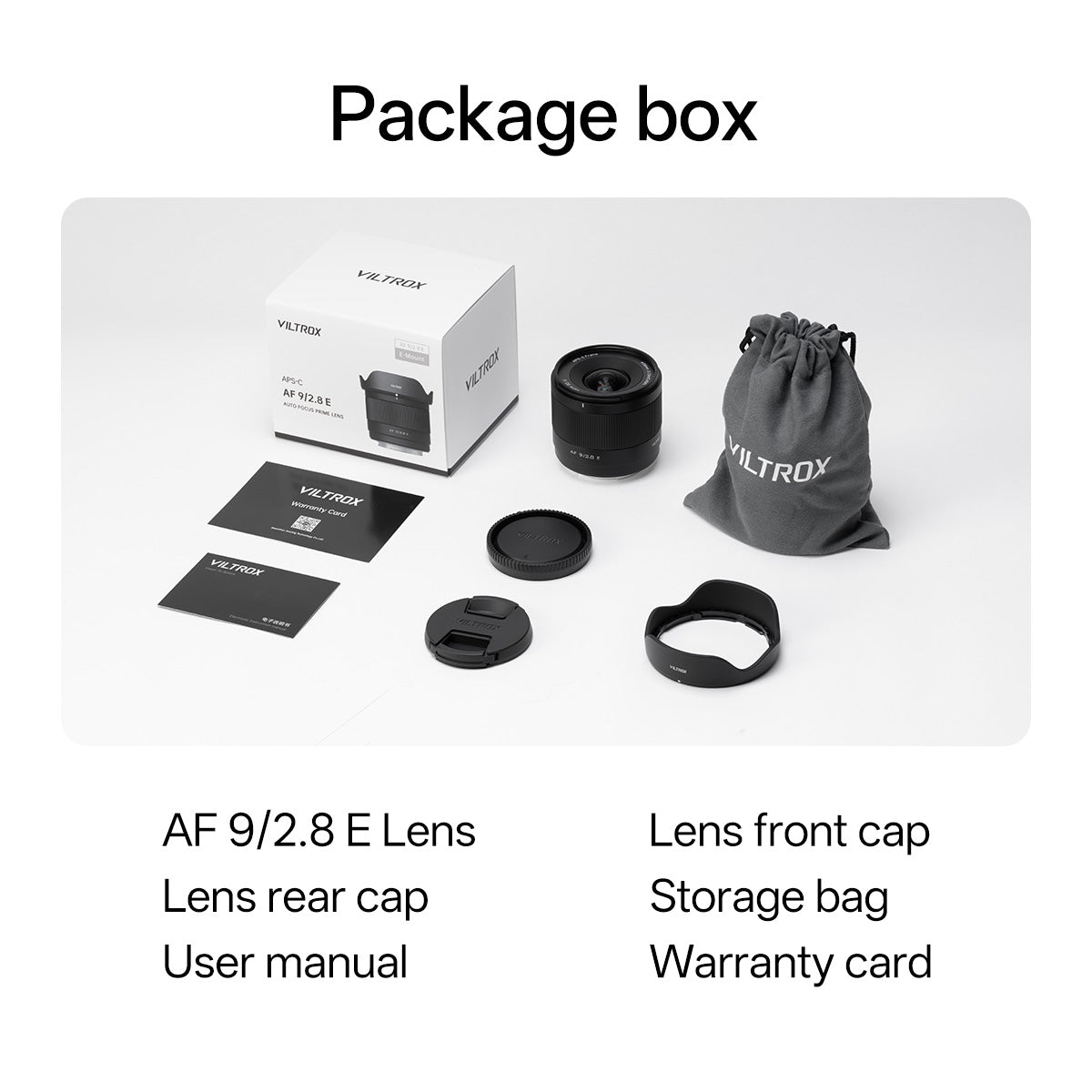 Ống kính Viltrox AF 9mm f/2.8 Sony E-mount / Fujifilm X-mount / Nikon Z-mount | Chính hãng