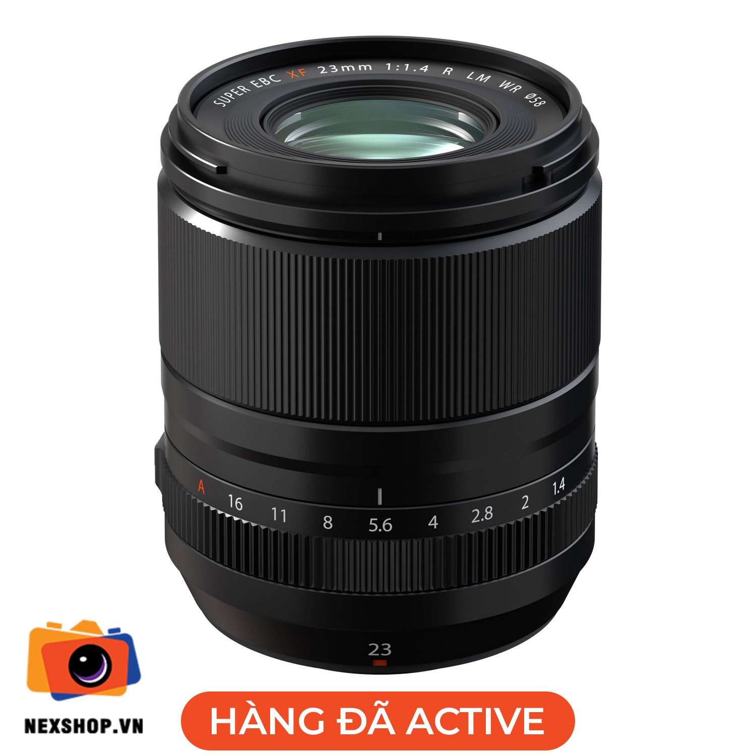 Ống kính XF23mmF1.4 R LM WR | Chính hãng | Hàng đã ACTIV - khả năng kết nối thiết bị