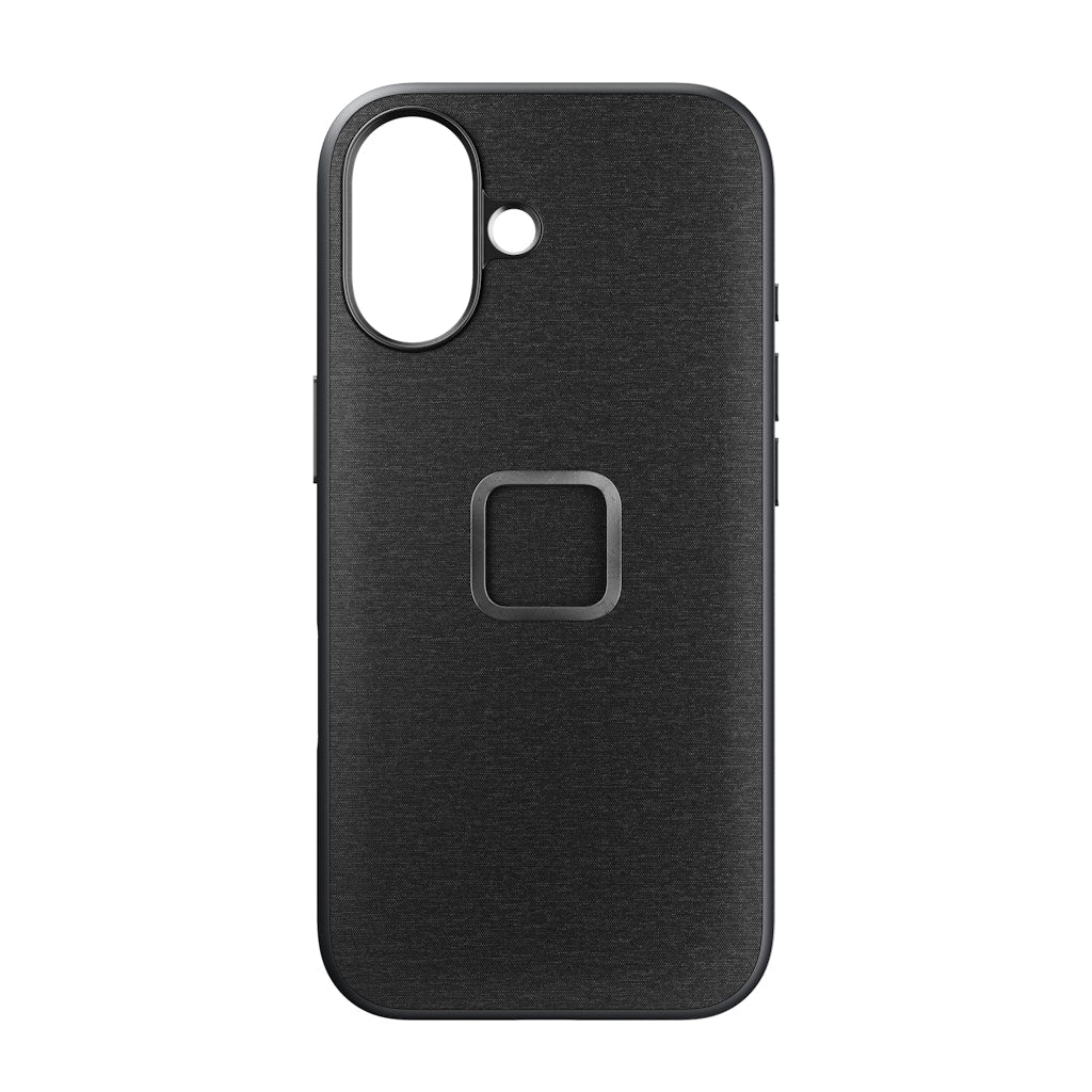 Ốp lưng điện thoại vải Peak Design Everyday Case iPhone 17 Charcoal | Chính hãng