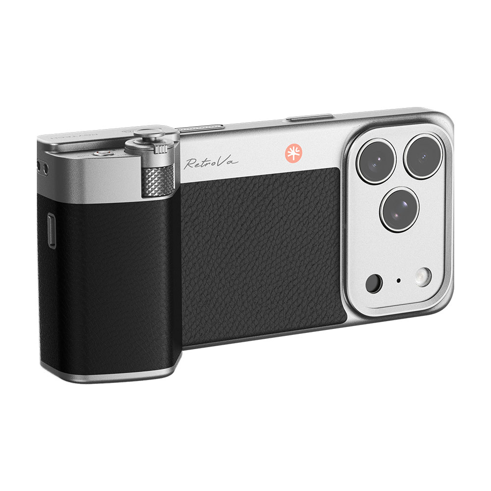 PGYTECH RetroVA Grip Kit cho iPhone 16, 17 pro series | Chính hãng