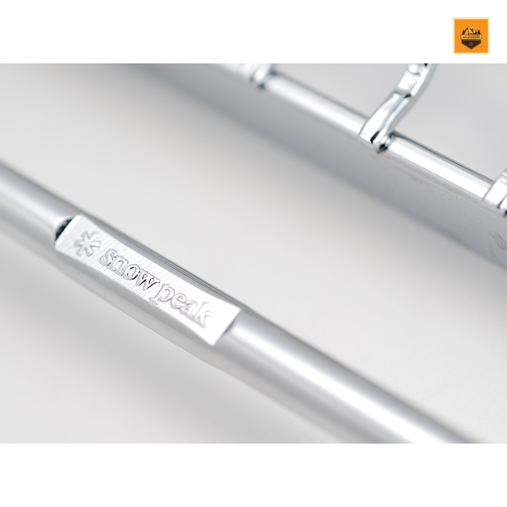 Phụ Kiện Bếp Củi Snow peak Baked Ami Pro.L Steel (Chrome Plated), ST-032MA | Chính hãng