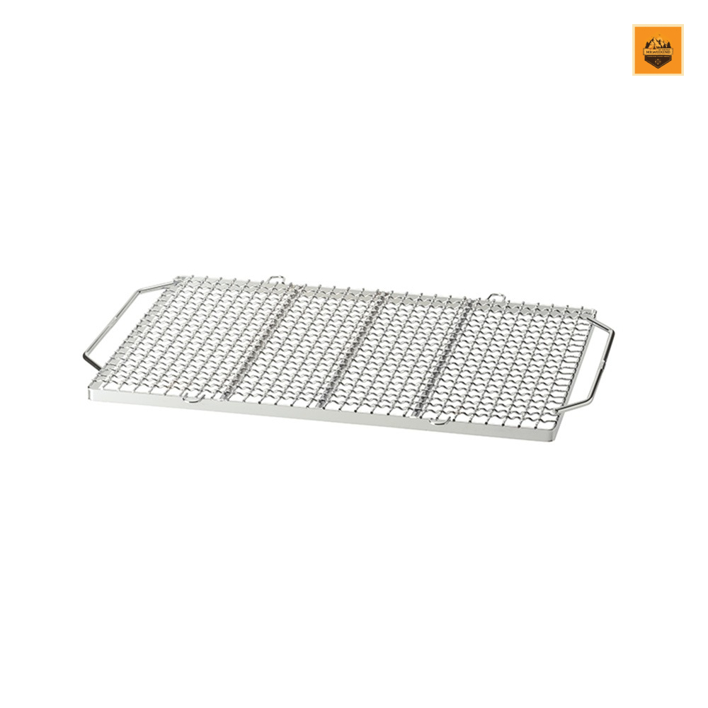 Phụ Kiện Bếp Củi Snow peak Baked Ami Pro.L Steel (Chrome Plated), ST-032MA | Chính hãng