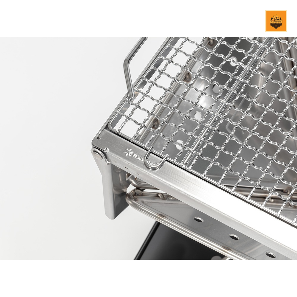 Phụ Kiện Bếp Củi Snow peak Fireplace Grill Bridge M, ST-033GBR | Chính hãng