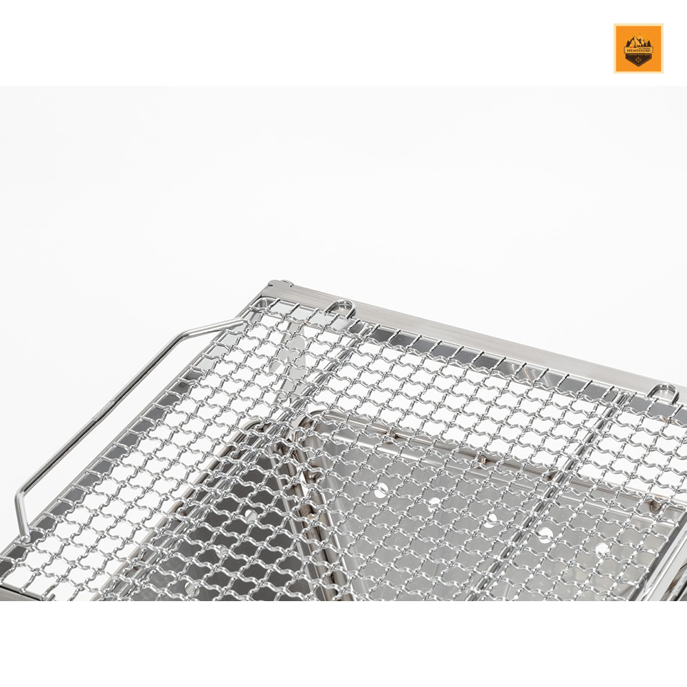 Phụ Kiện Bếp Củi Snow peak Fireplace Grill M, ST-033MA | Chính hãng