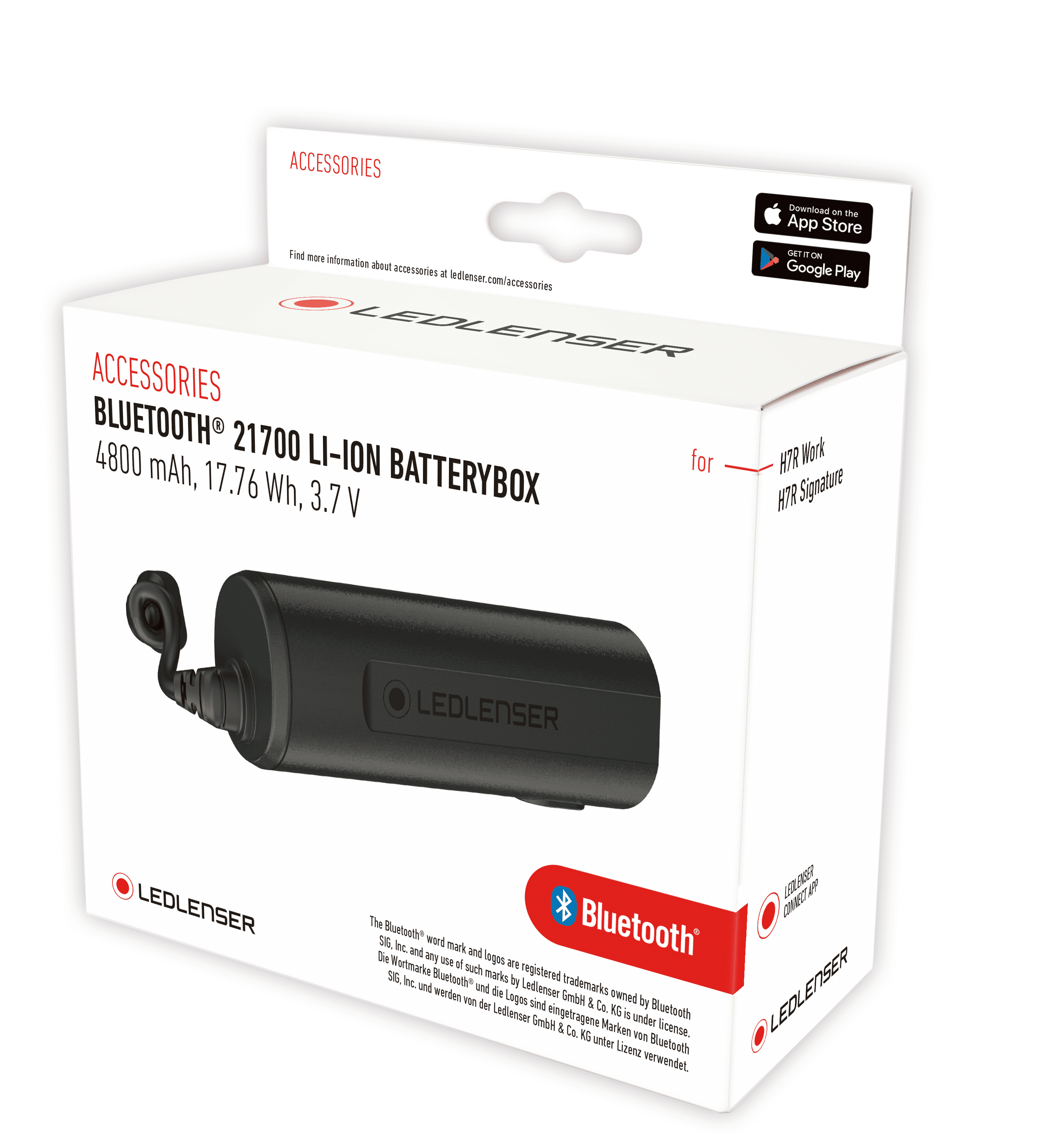 Phụ kiện Ledlenser Pin 21700 BT