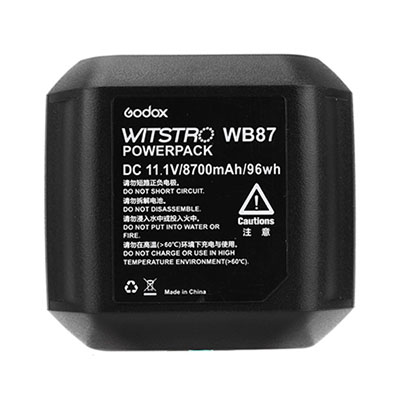 Pin Godox - WB87, WB87B (cho AD600BM / AD600BMII)