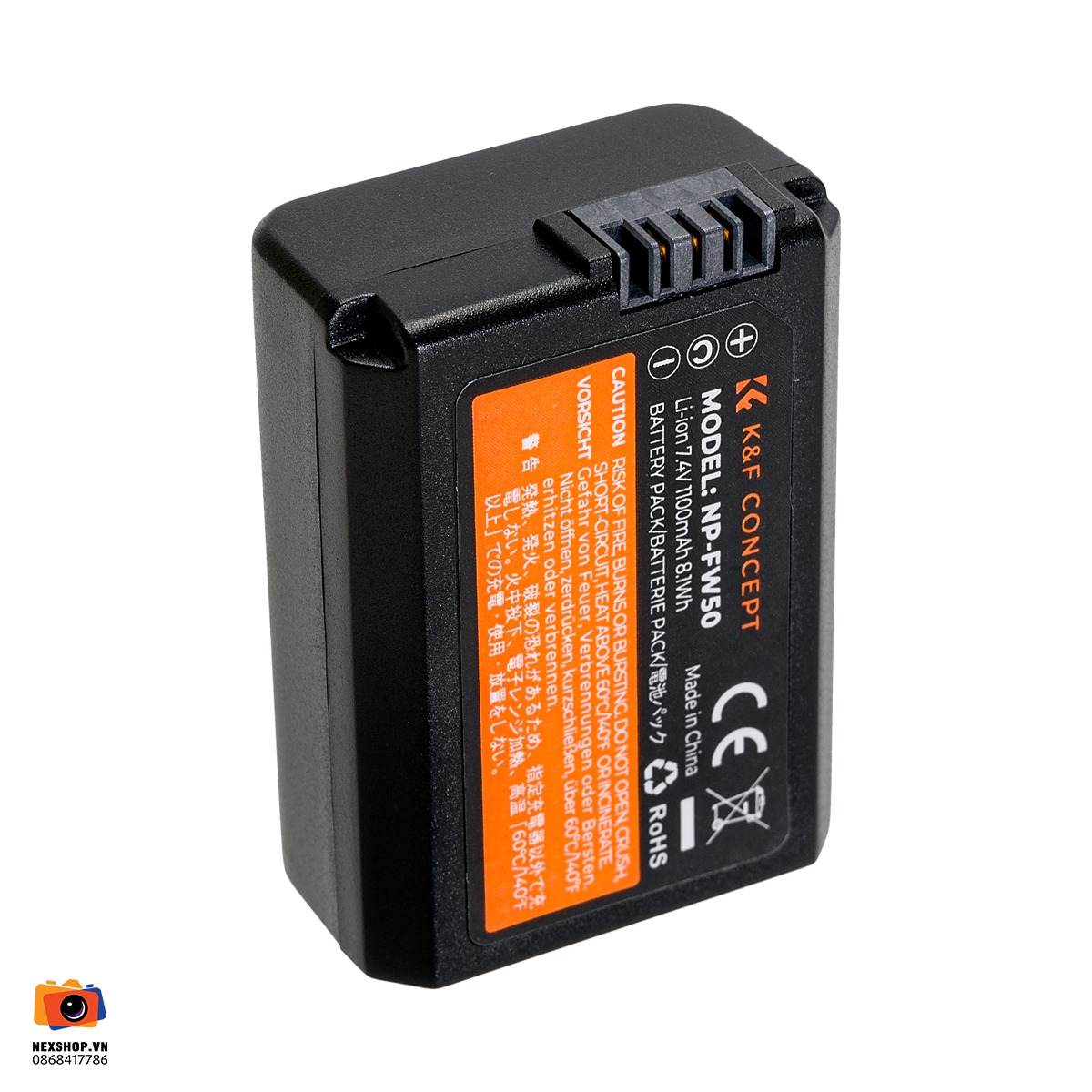 Pin KNF Concept NP-FW50 7.4V 1100mAh