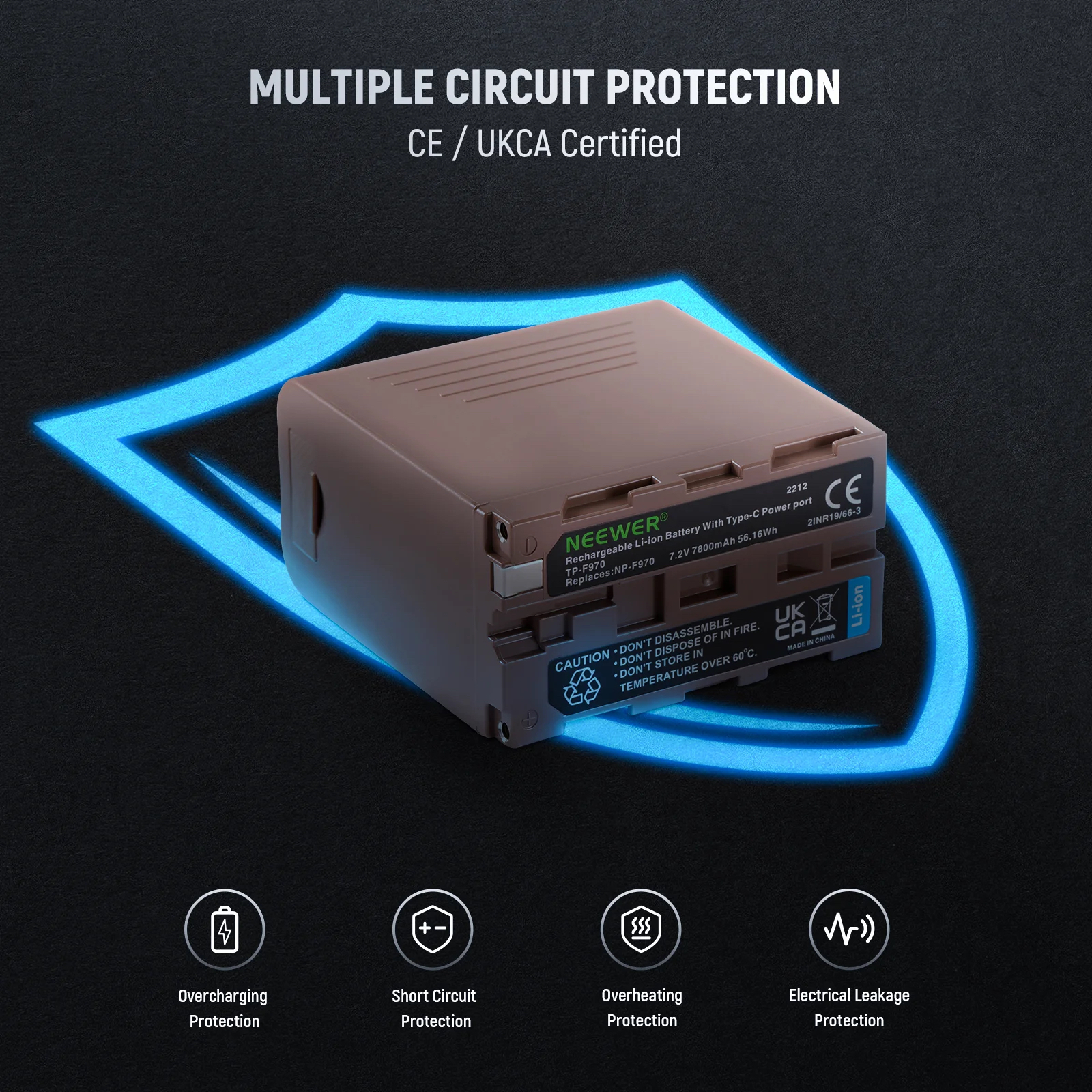 Pin Neewer TP-F970 ( 7800mAh ) For Sony | Chính hãng