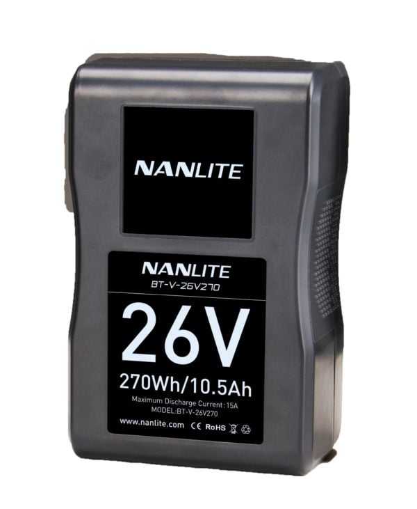 Pin Sạc V-Mount Công Suất 230W Cực Khủng Của NanLite (BT-V-26V230)