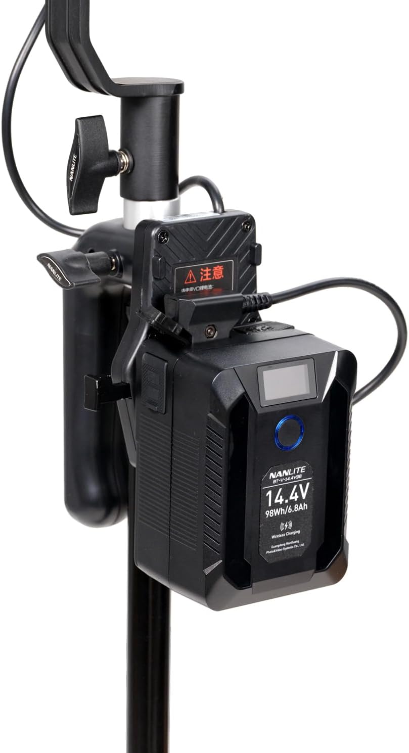 Pin Sạc V-Mount Công Suất 98W Cực Khủng Của NanLite (BT-V-14.4V98)
