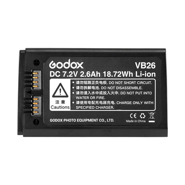 Pin cho đèn Flash Godox V860III, V1 - VB26