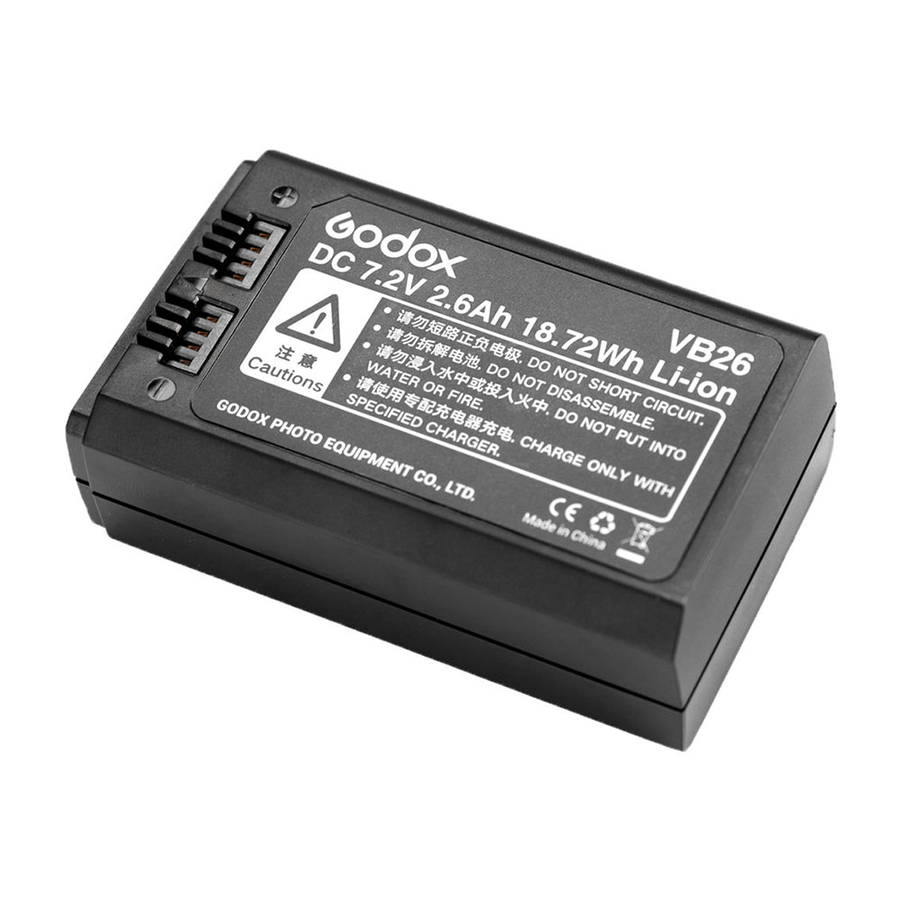 Pin cho đèn Flash Godox V860III, V1 - VB26