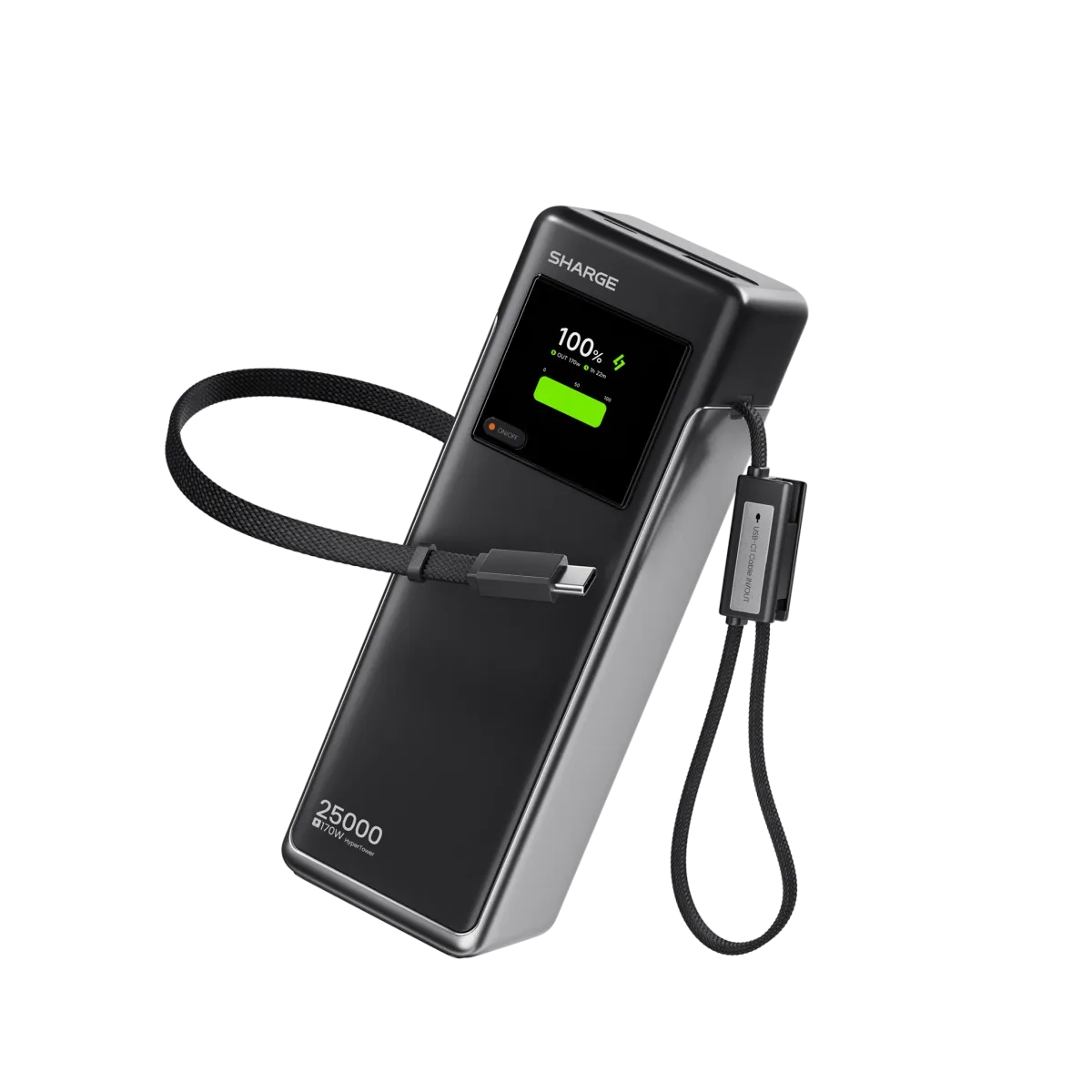 Pin sạc SHARGE HyperTower 170 | 4-in-1 170W 25K | Chính hãng