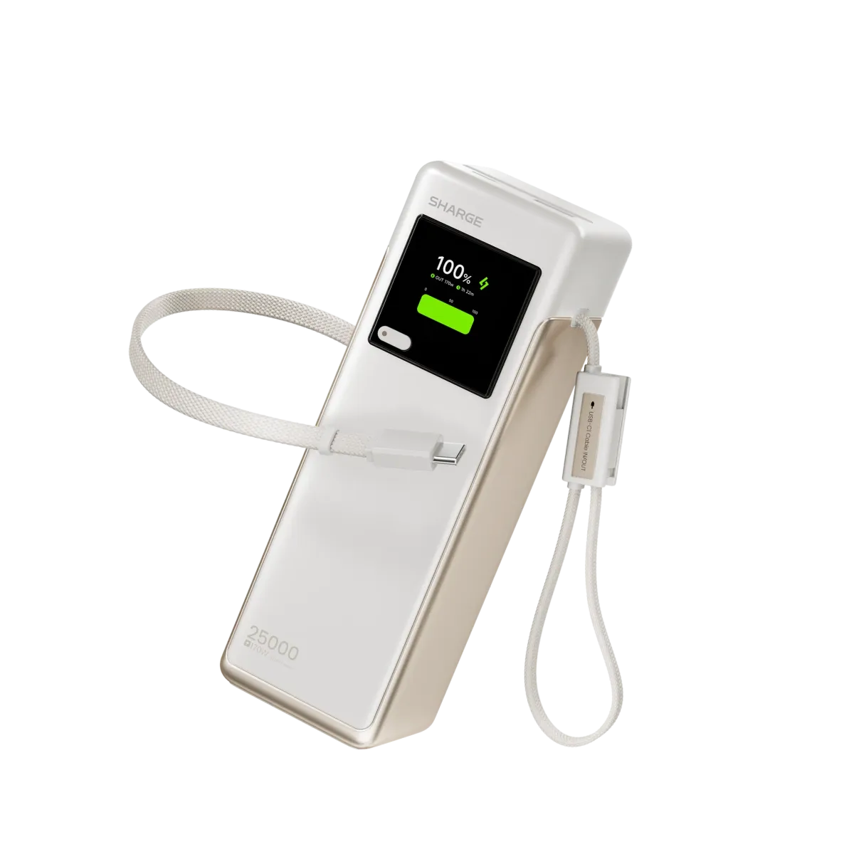 Pin sạc SHARGE HyperTower 170 | 4-in-1 170W 25K | Chính hãng