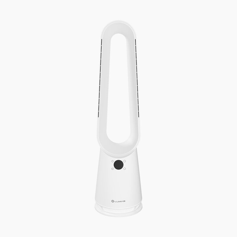 Quạt Cầm Tay Mini Lumias F3600A | Trắng/Tím | Chính hãng