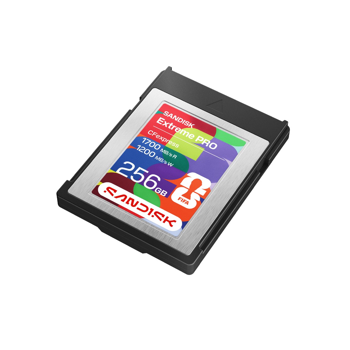 SANDISK CFexpress Type B Card: FWC 2026 Edition PCIe 256GB Flashdrives 1700MB/s(R) / 1200MB/s(W)