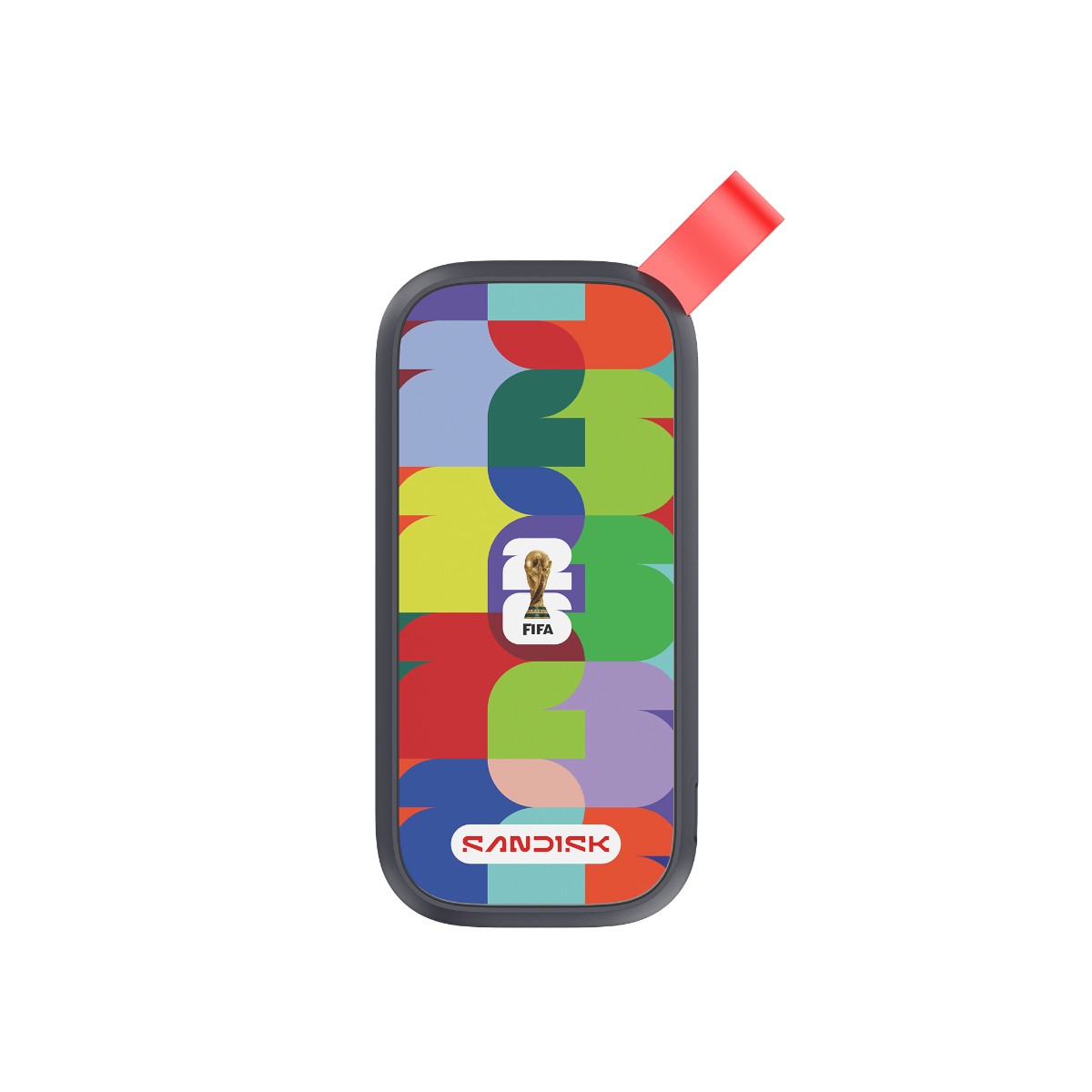 SANDISK Portable SSD: FWC 2026 Edition USB 1TB External Drives