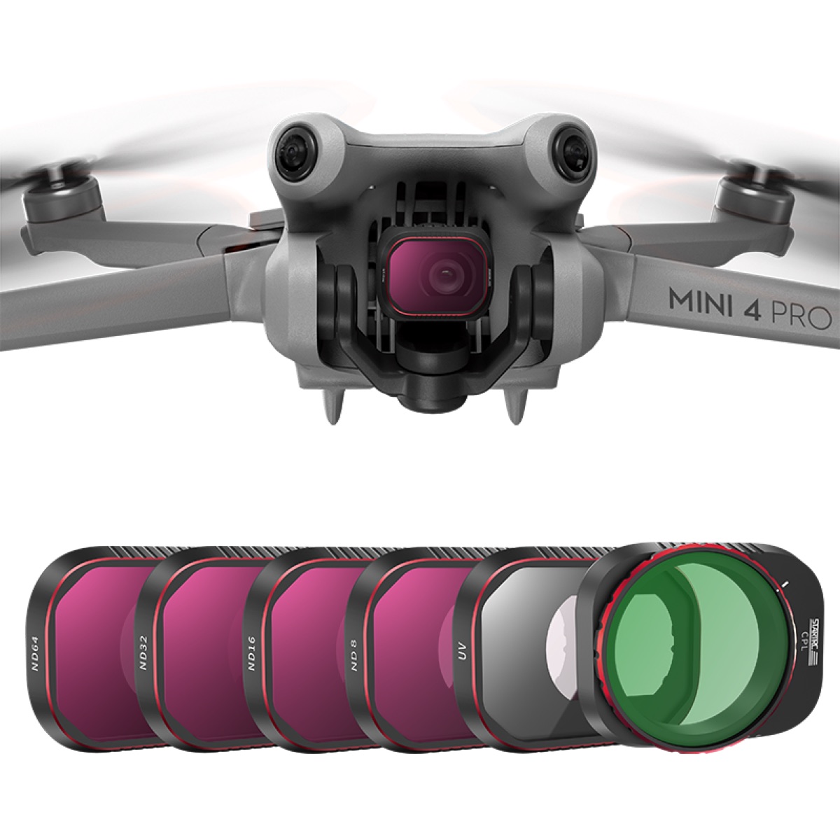 STARTRC Kính lọc phân cực CPL chống phản xạ bằng kính quang học AGC cho DJI Mini 4 Pro (STR-M4P-22015) | Hàng chính hãng