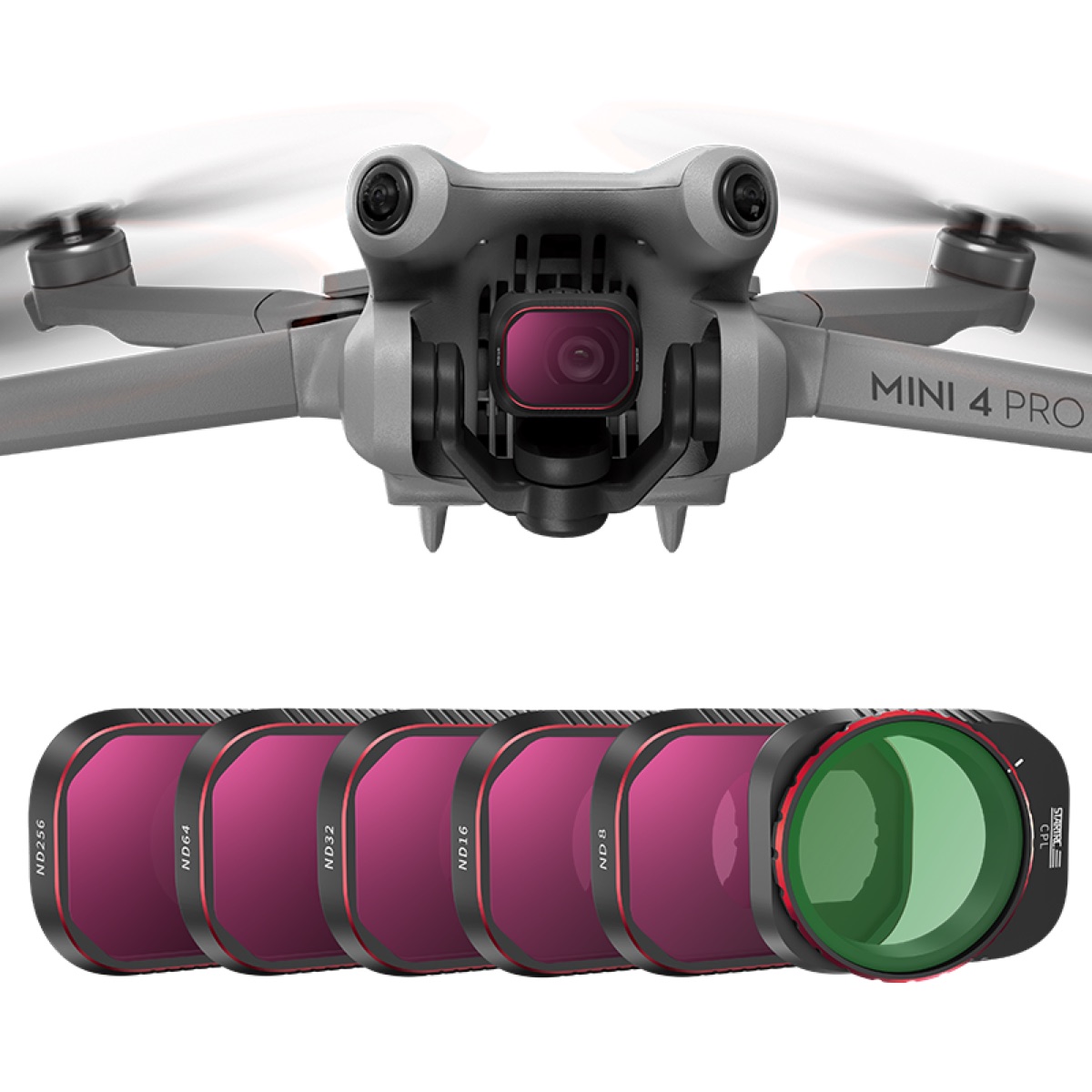 STARTRC Kính lọc phân cực CPL chống phản xạ bằng kính quang học AGC cho DJI Mini 4 Pro (STR-M4P-39698) | Hàng chính hãng