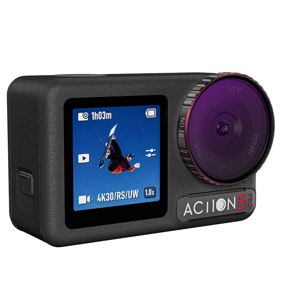 STARTRC Bộ 4 kính lọc Filter (ND8/ND16/ND32/CPL) bằng kính quang học AGC cho DJI Osmo Action 5 Pro / 4 / 3 (STR-ACT5-08797) | Hàng chính hãng