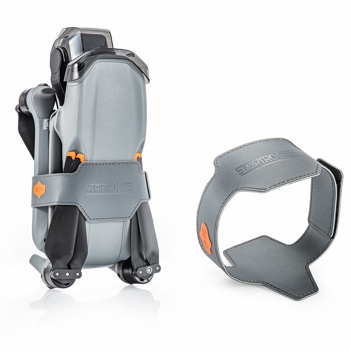 STARTRC Đai khóa giữ cố định cánh quạt bằng da cao cấp cho DJI Air 3 / Air 3S (STR-A3S-90345) | Hàng chính hãng