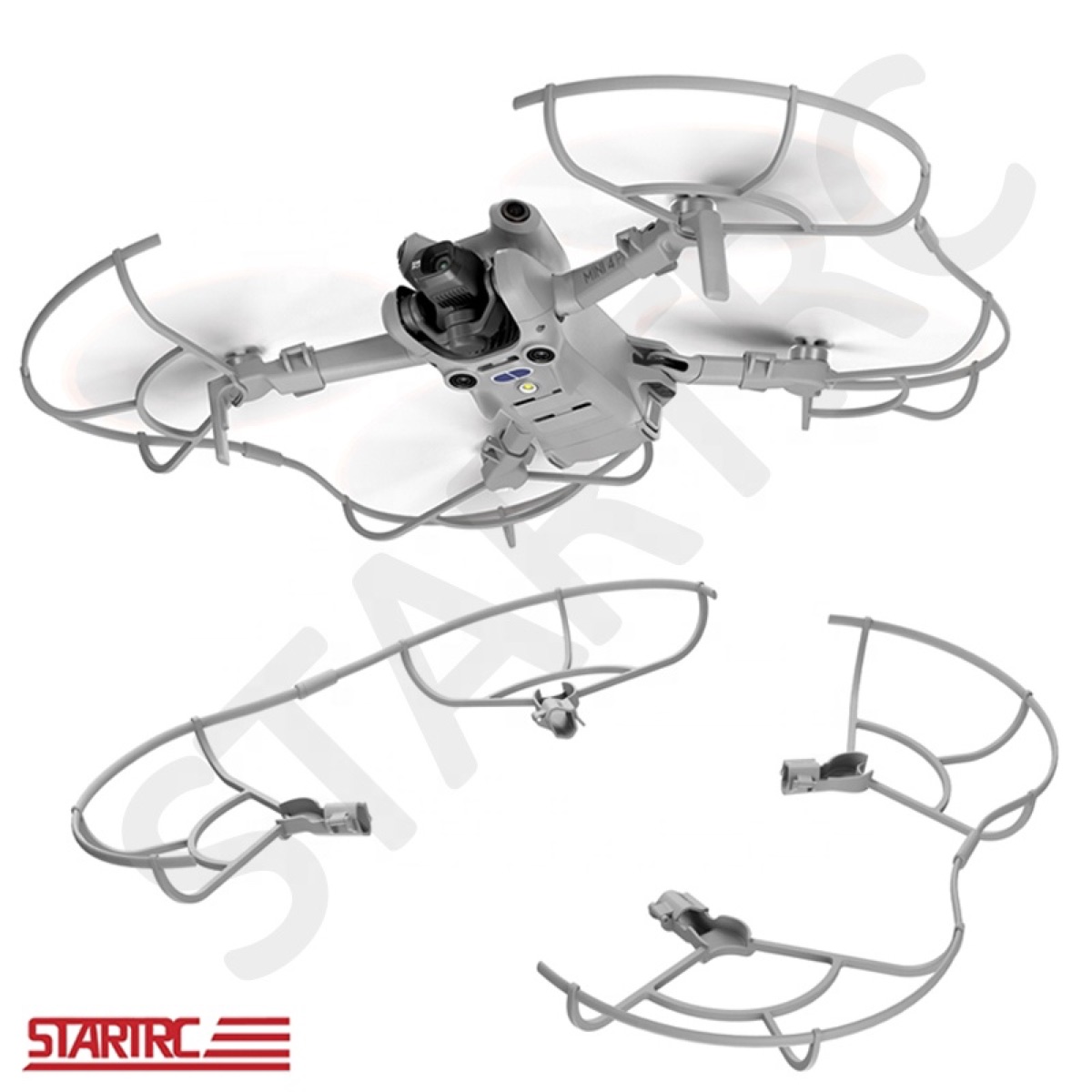 STARTRC Bộ vòng bảo vệ cánh quạt an toàn 360 độ tháo lắp nhanh cho DJI Mini 4 Pro (STR-M4P-70472) | Hàng chính hãng
