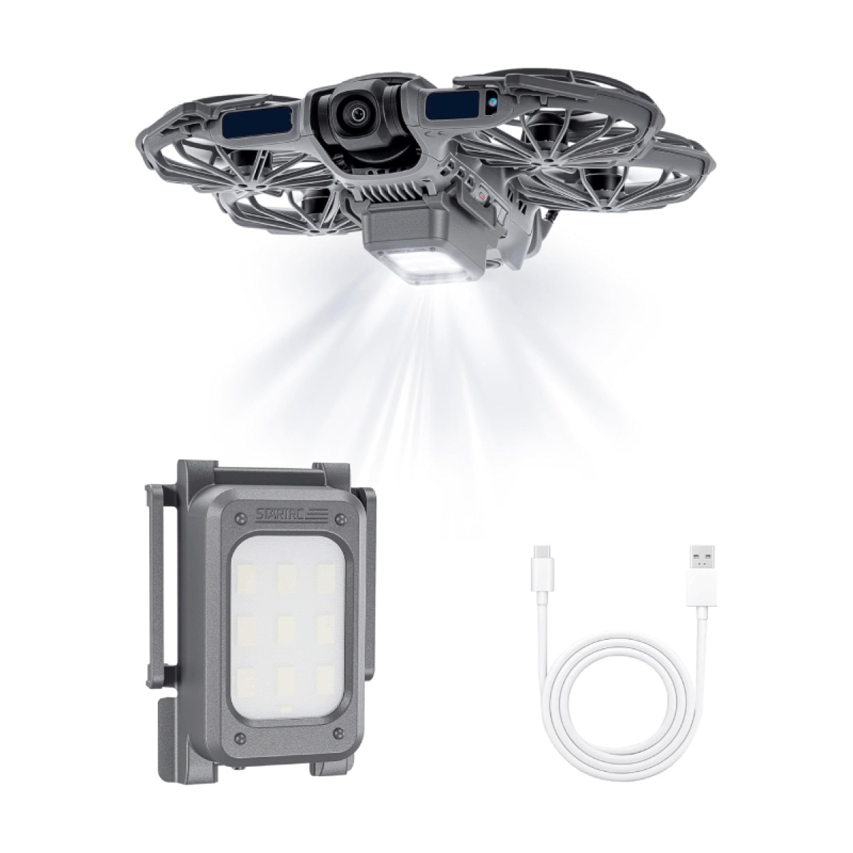 STARTRC Chân đôn hạ cánh tích hợp đèn LED rọi đêm (Landing Gear) cho DJI Neo (STR-NEO-42030) | Hàng chính hãng
