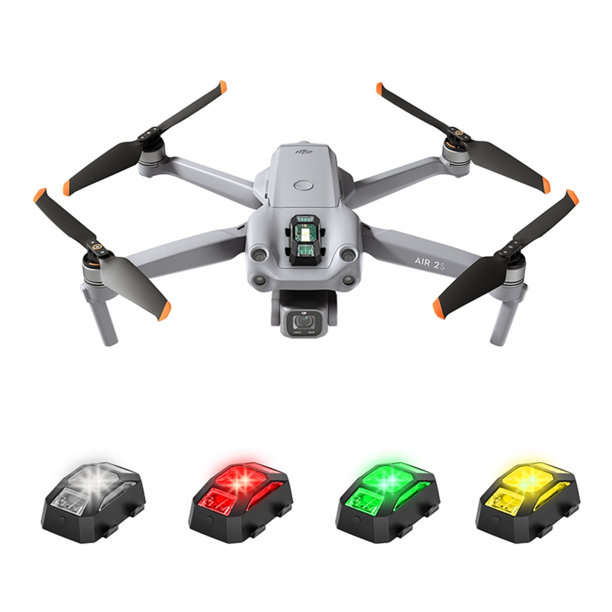 STARTRC Đèn LED chiếu sáng định vị ban đêm chuẩn an toàn FAA cho Flycam / Action Cam (STR-M3P-71654) | Hàng chính hãng
