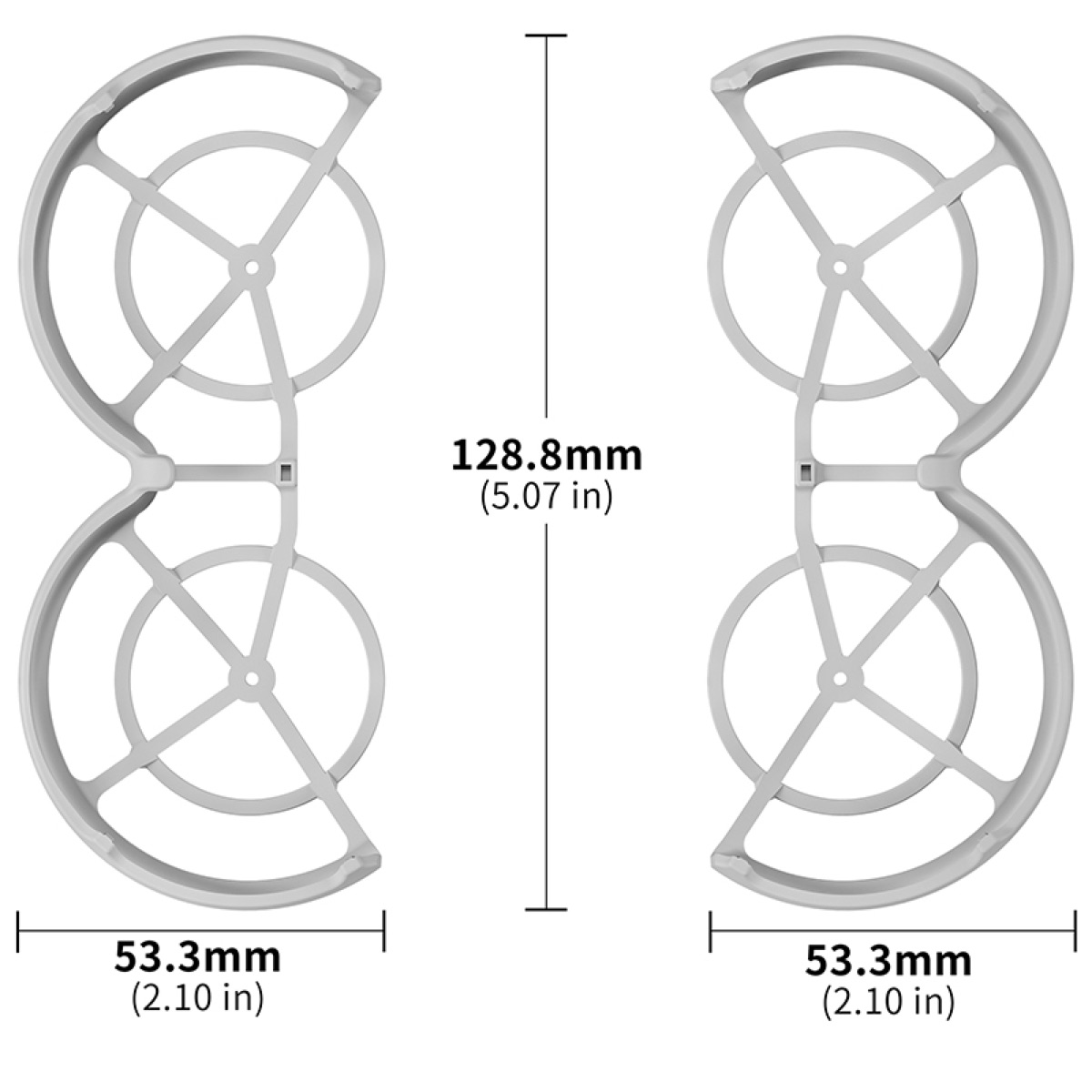 STARTRC Bộ vòng bảo vệ cánh quạt an toàn 360 độ tháo lắp nhanh cho DJI Neo (STR-NEO-75566) | Hàng chính hãng