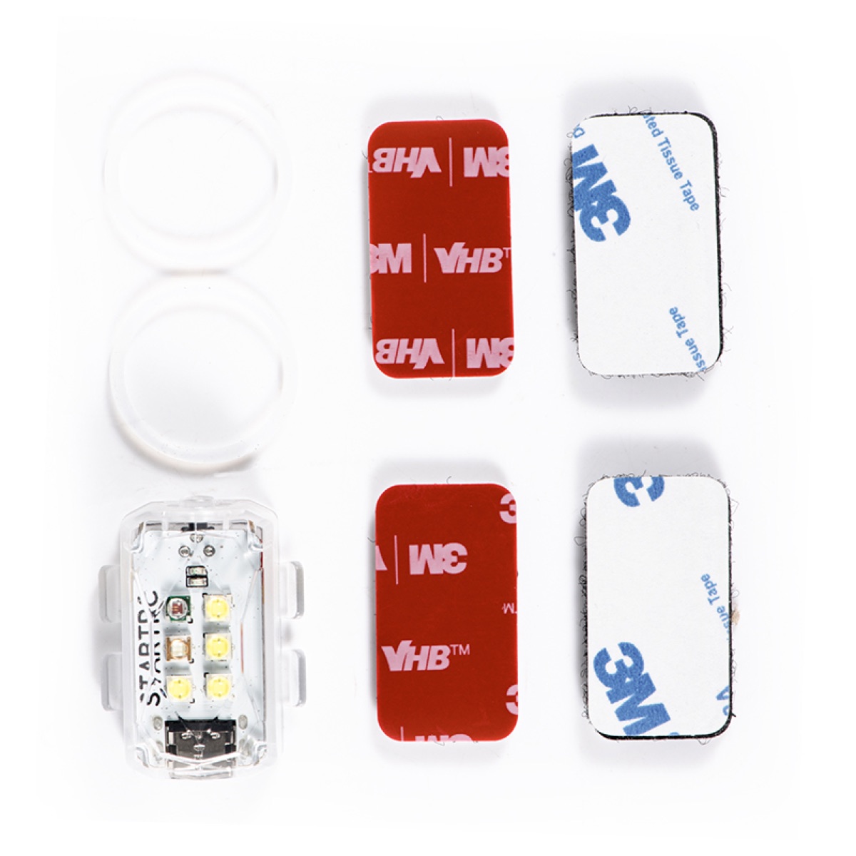 STARTRC Đèn LED chiếu sáng định vị ban đêm chuẩn an toàn FAA cho Flycam / Action Cam (STR-ACC-03485) | Hàng chính hãng