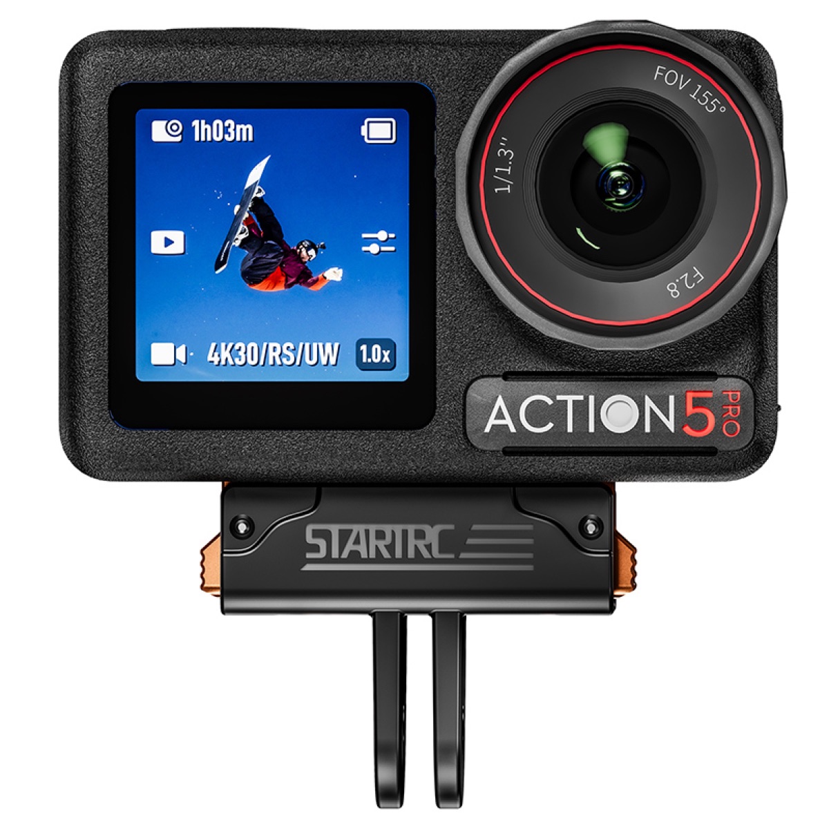 STARTRC Ngàm chuyển đổi đế tháo lắp nhanh chân ren 1/4 inch cho DJI Osmo Action 5 Pro / 4 / 3 (STR-ACT5-04124) | Hàng chính hãng