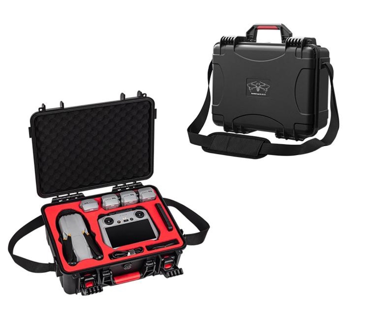 STARTRC Hộp Valy cứng chống sốc chống nước tiêu chuẩn IP67 cho DJI Air 3S (STR-A3S-83924) | Hàng chính hãng