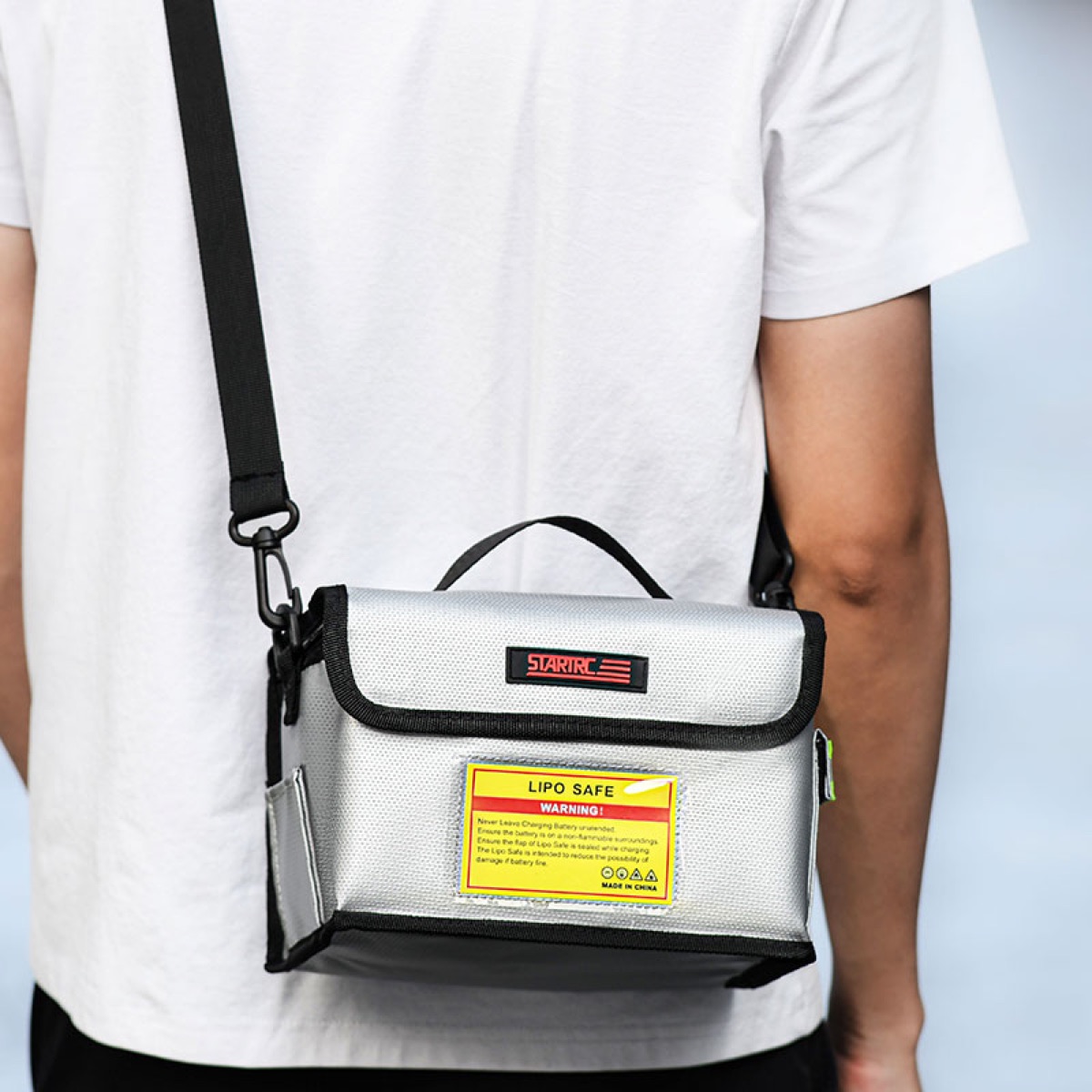 STARTRC Túi đựng pin chống cháy nổ Lipo Safe Bag dung lượng lớn cho Pin Flycam (STR-ACC-76764) | Hàng chính hãng