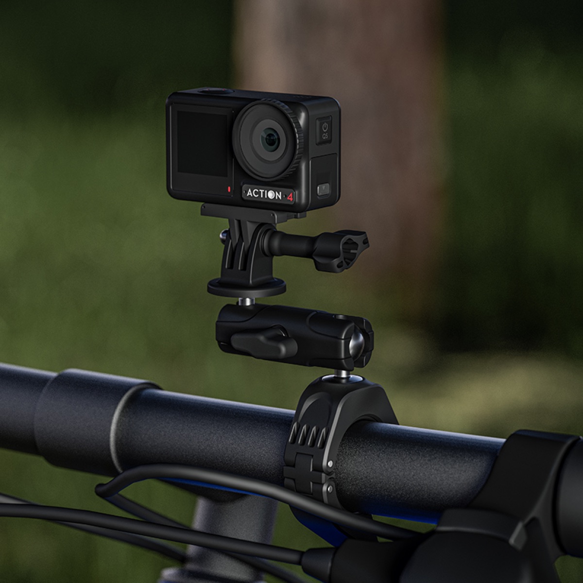 STARTRC Ngàm kẹp ghi-đông xe đạp xe máy xoay 360 độ cho Action Camera (STR-ACC-68766) | Hàng chính hãng