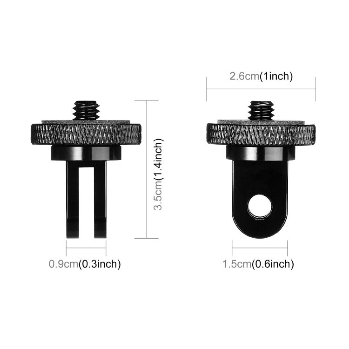 STARTRC Ngàm chuyển đổi Hot Shoe sang chân ren 1/4 inch gắn đèn Flash & Action Cam (STR-ACC-64531) | Hàng chính hãng