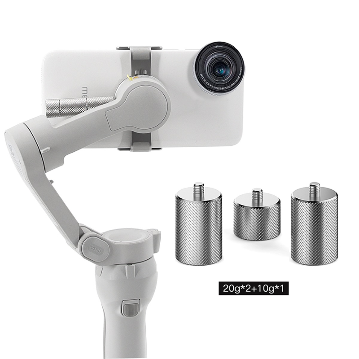 STARTRC Bộ tạ đối trọng cân bằng 10g / 20g cho Gimbal điện thoại DJI Osmo Mobile OM 4 / OM 3 (STR-ACC-90767) | Hàng chính hãng