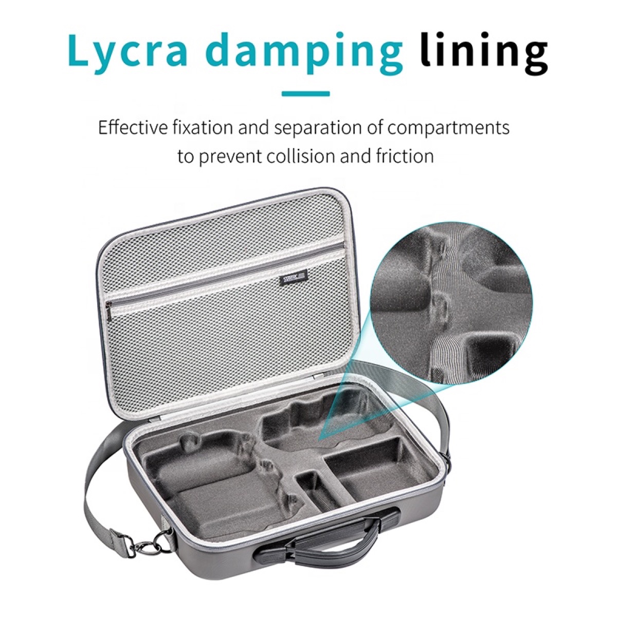 STARTRC Túi đựng du lịch chống trầy chống sốc chất liệu da PU cao cấp cho DJI Mini 4 Pro (STR-M4P-36359) | Hàng chính hãng